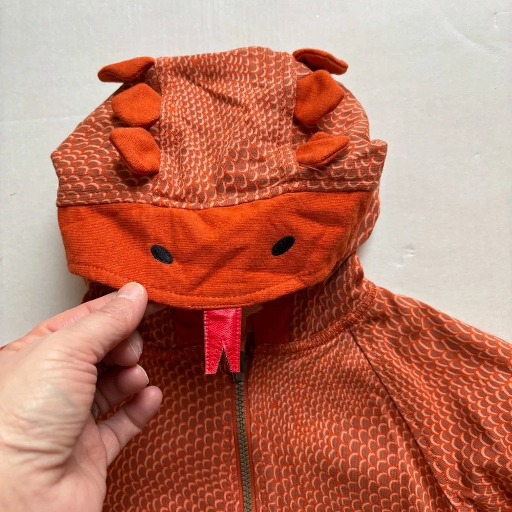 Oshkosh Kids lizard Hoodie zip up‎ nwt sz 2t